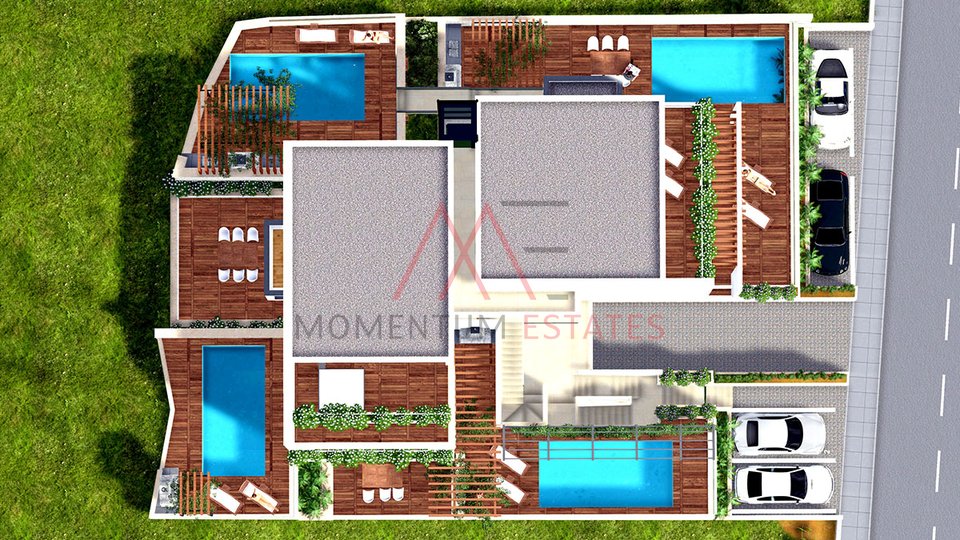 Unique new apartment with pool, Crikvenica