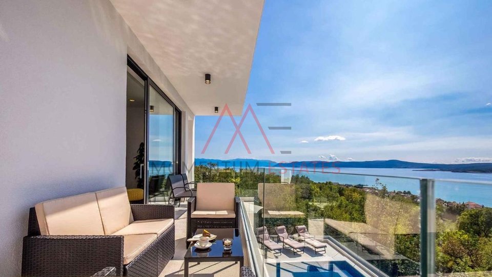 Crikvenica, new family villa with panoramic views